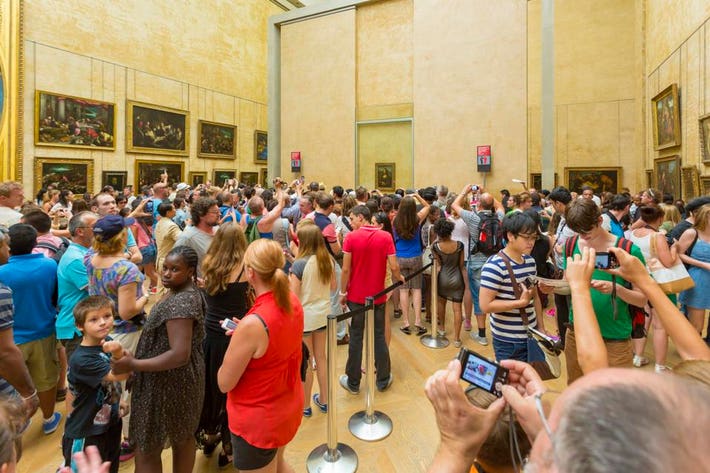 Mona Lisa, Louvre Museum Paris travel bucket list