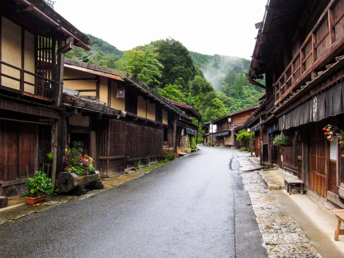 Tsumago village in the Kiso Valley, a must see in Japan